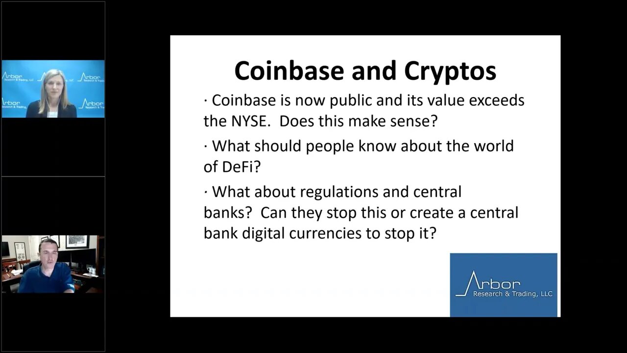 Talking Data Episode #47: Coinbase and Cryptos