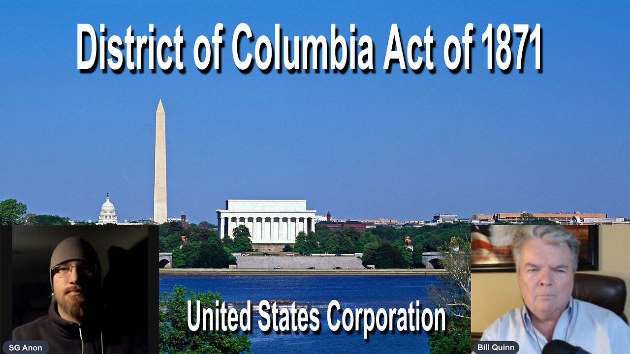 District of Columbia Act of 1871 - United States Corporation