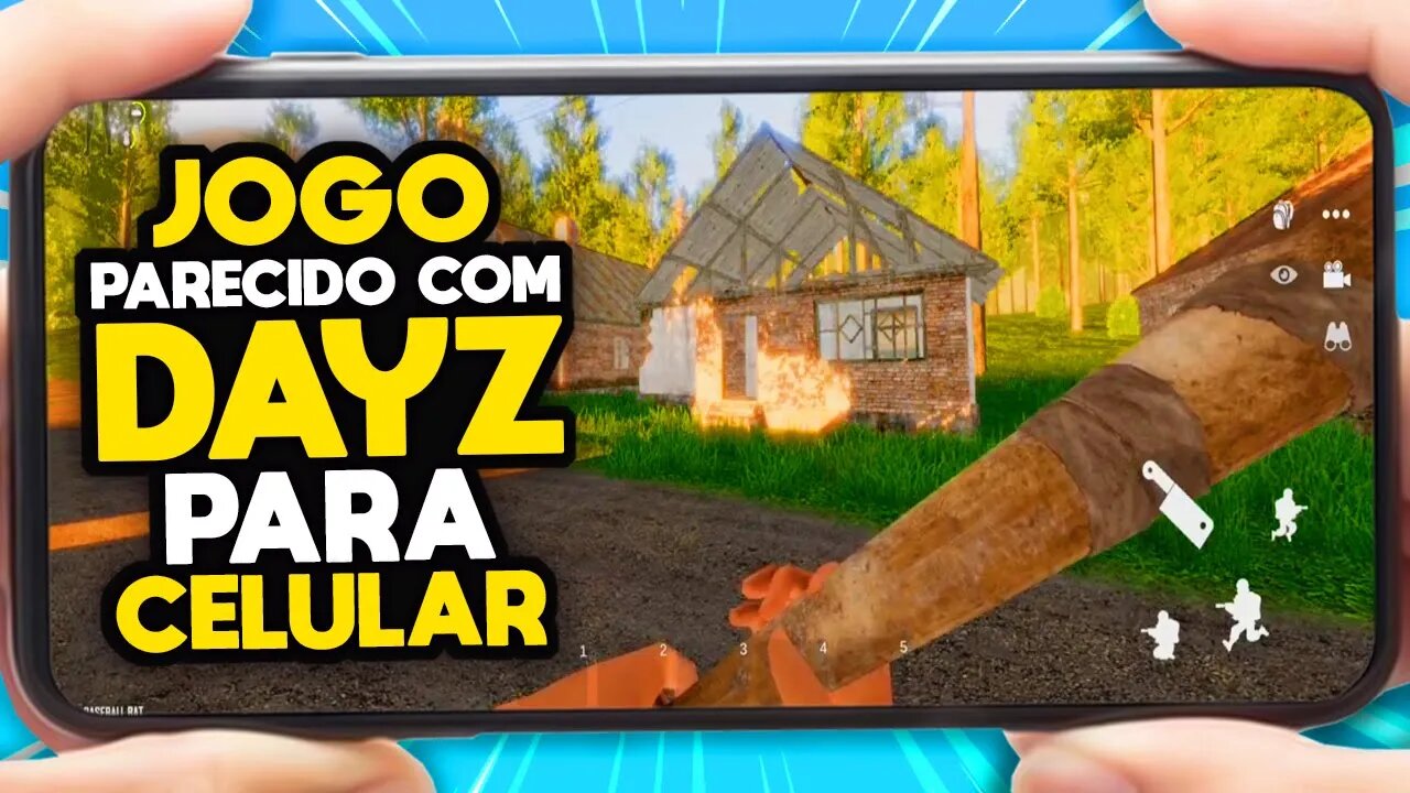 JOGO INSPIRADO NO DAYZ PARA CELULAR - NOVO DAYZ MOBILE ?