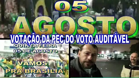 05 DE AGOSTO OUTRO DIA HISTÓRICO PRA NAÇÃO OU TUDO OU NADA.