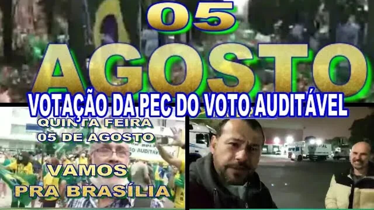 05 DE AGOSTO OUTRO DIA HISTÓRICO PRA NAÇÃO OU TUDO OU NADA.