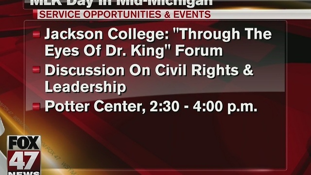 How to celebrate MLK Day in mid-Michigan