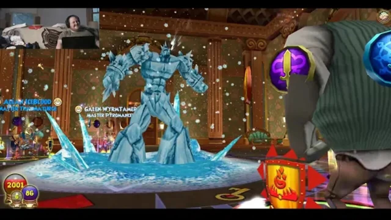 My Friend Plays Wizard101 For The First Time! Part 18 - Barkingham Palace