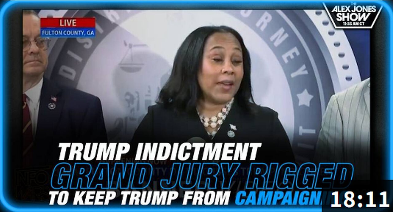 Grand Jury Rigged in Trump Indictment to Keep Him From Campaigning