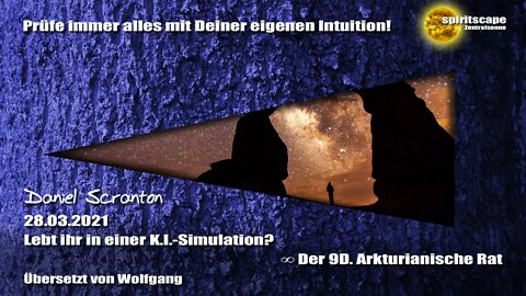 Lebt ihr in einer KI-Simulation? ∞ Der 9D. Arkturianische Rat