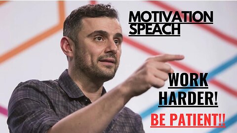 WORK HARD! GARY VEE MOTIVATION