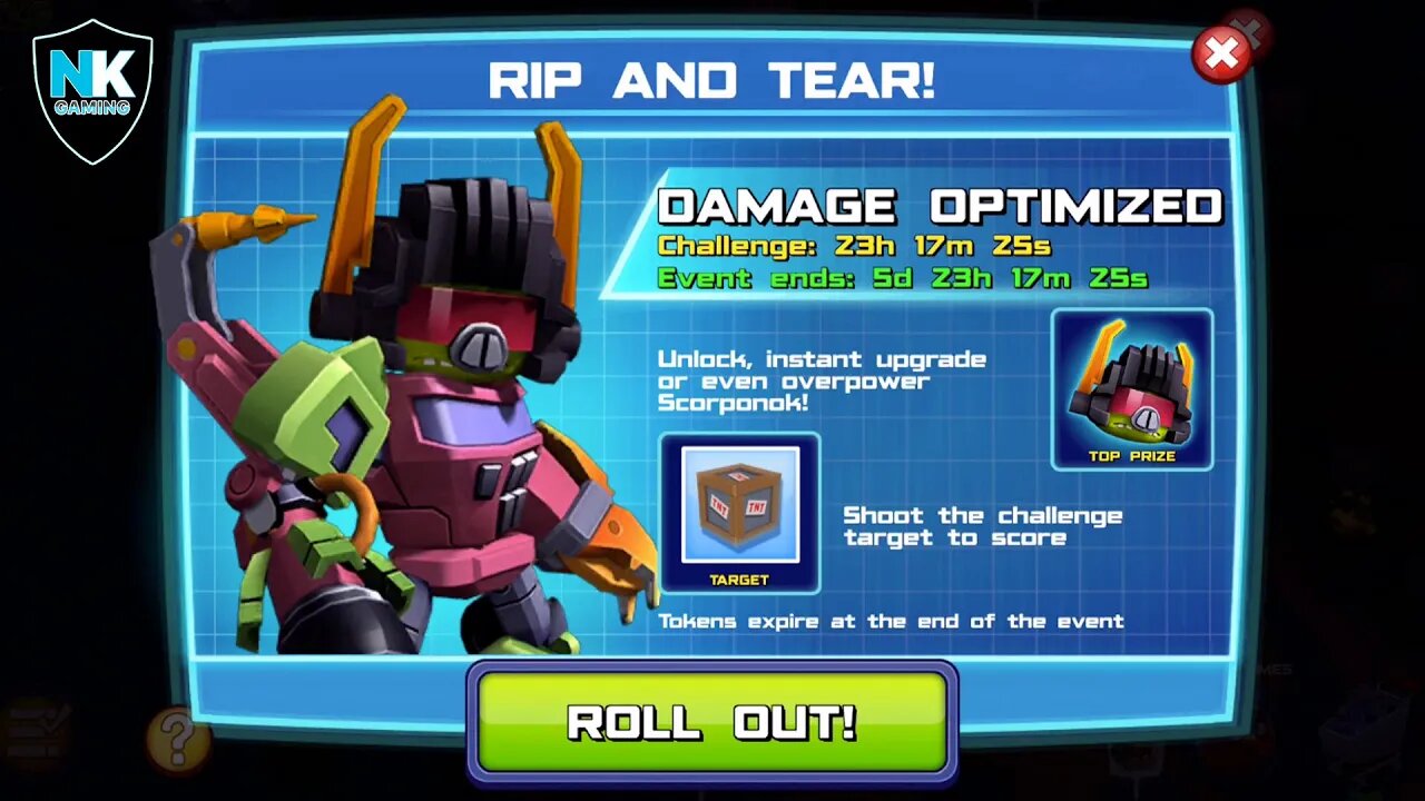 Angry Birds Transformers 2.0 - Rip And Tear - Day 1 - Featuring Scorponok