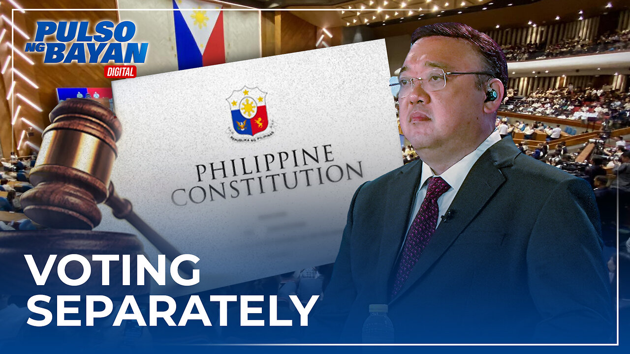 Atty. Roque on People’s initiative: Kinakailangan voting separately pa rin sila