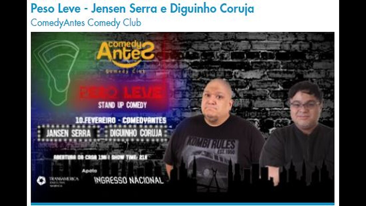 Peso Leve - Jensen Serra e Diguinho Coruja - Maringá PR