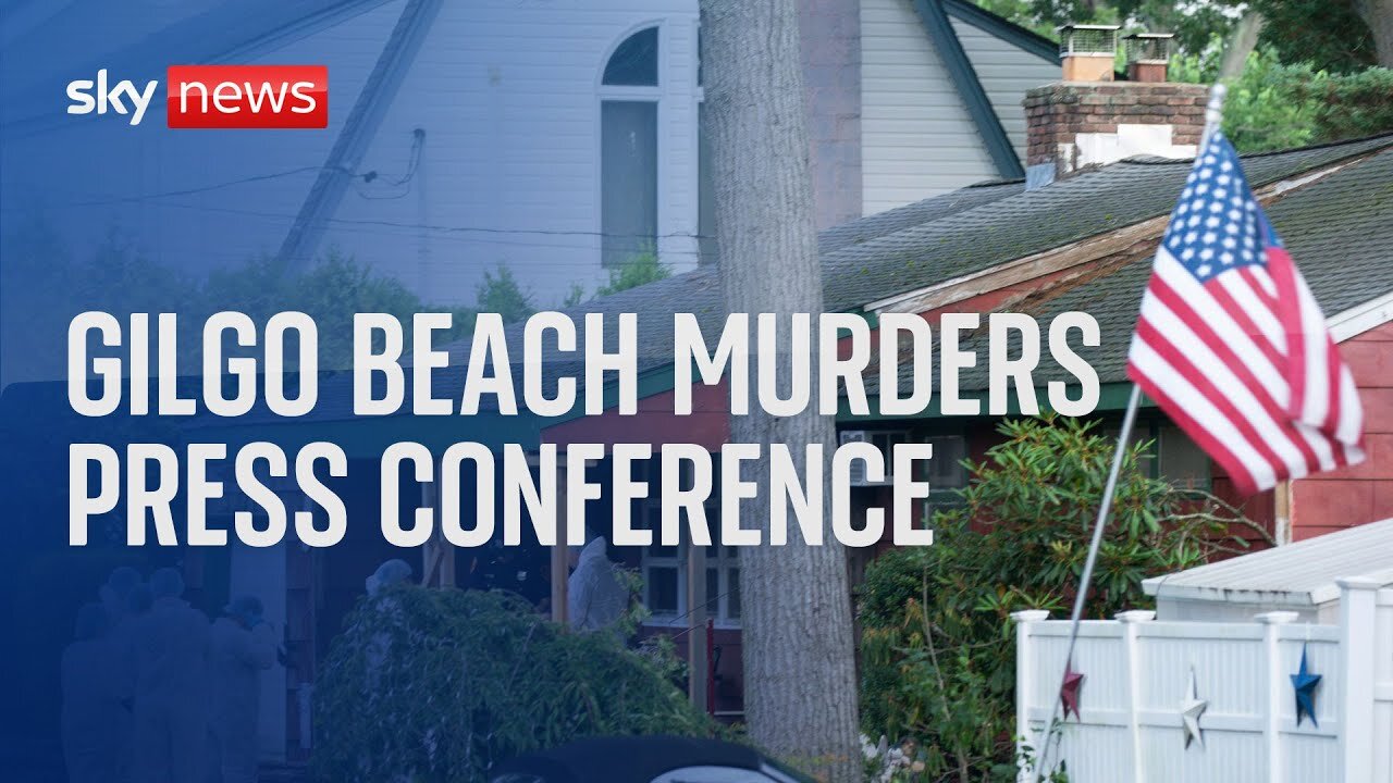 Watch live: News conference after suspect arrested over in Long Island Beach killings