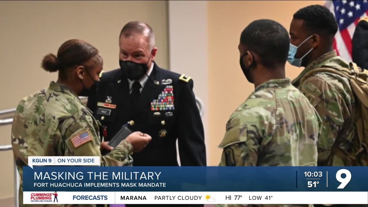 Fort Huachuca requiring masks