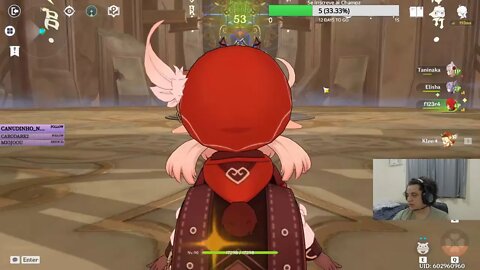(Genshin) Juntos contra o cubo de pedra (Bônus de vento)