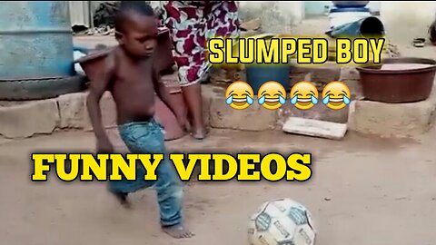 funny video_fell while kicking the ball