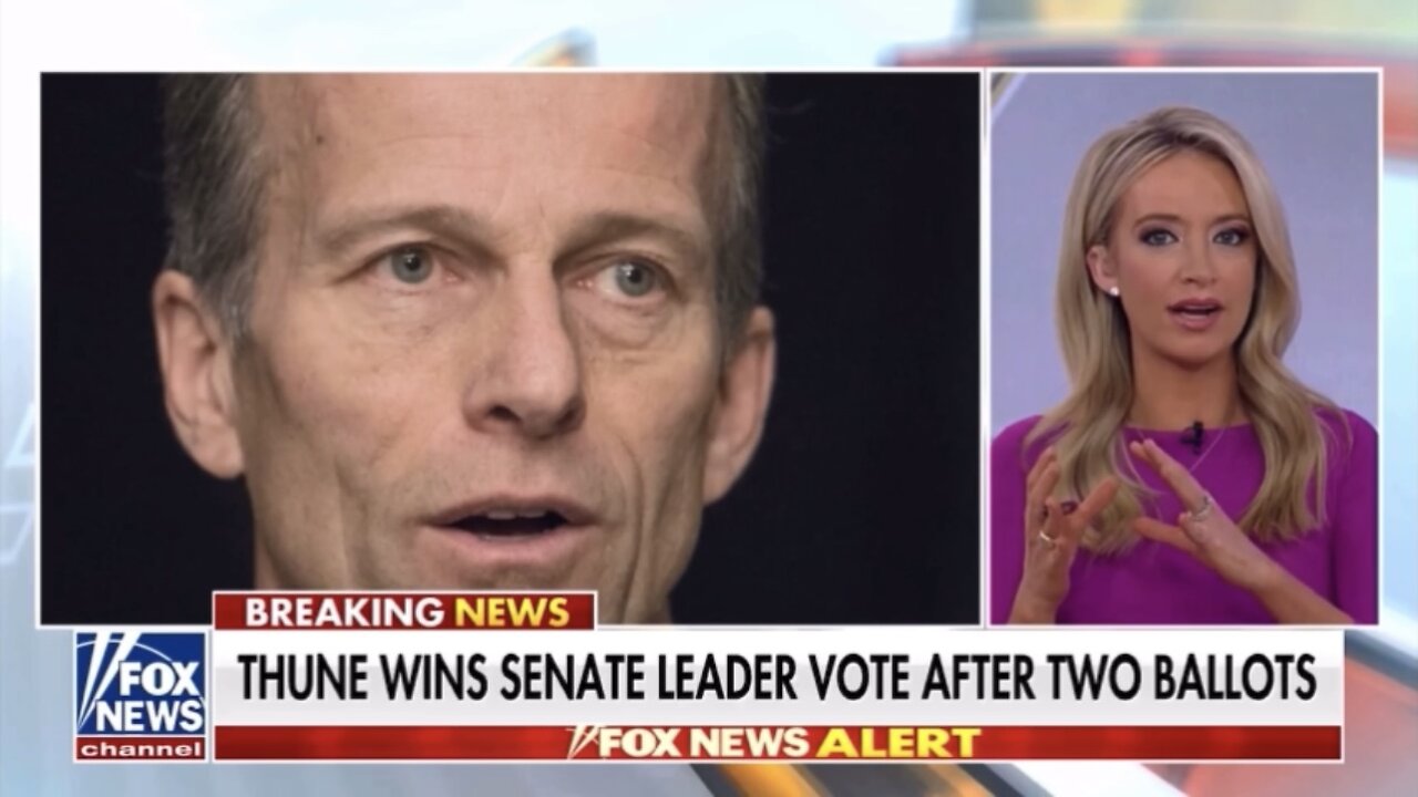 Sen. John Thune elected next Senate majority leader (November 13, 2024)