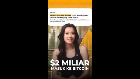 Vanessa- $2 Billion flowed into Bitcoin