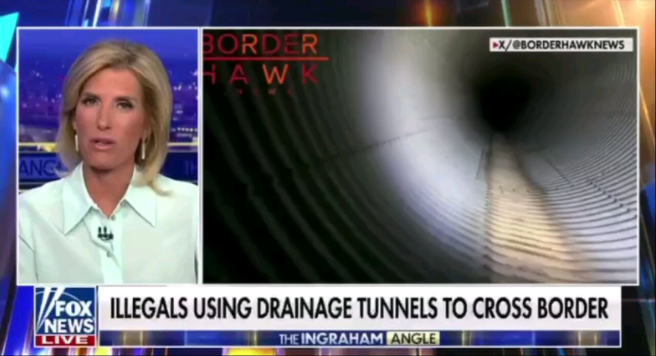 Illegals Using Drainage Tunnels to Cross Border (From JGM's Prophecy Fulfilled)