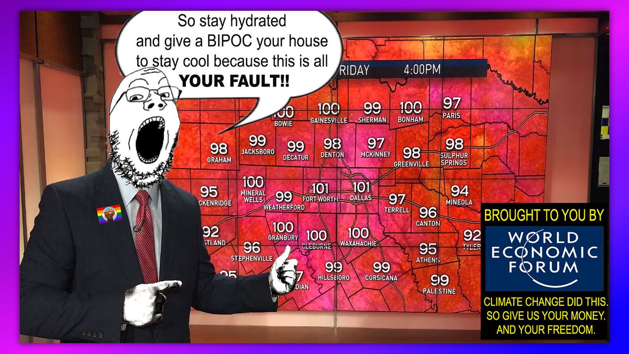 PARTLY CLOUDY WITH A CHANCE OF COMMUNISM - BY REDPILL MILL