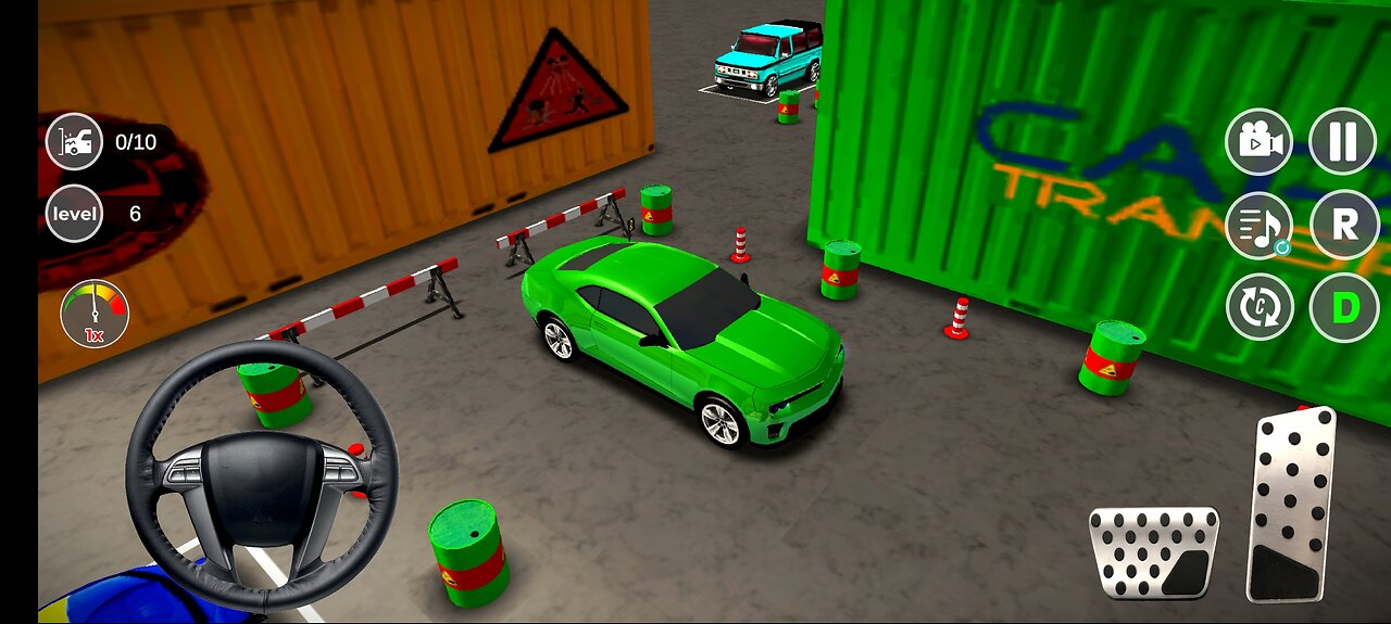 how to Car 🚗 parking video game | Car parking video game play video | Android game level 1se6