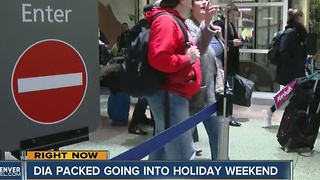 Holiday travel rush begins