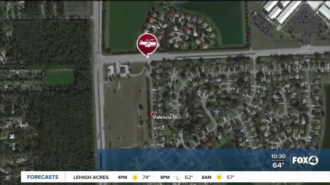Fatal motorcycle crash in Collier County