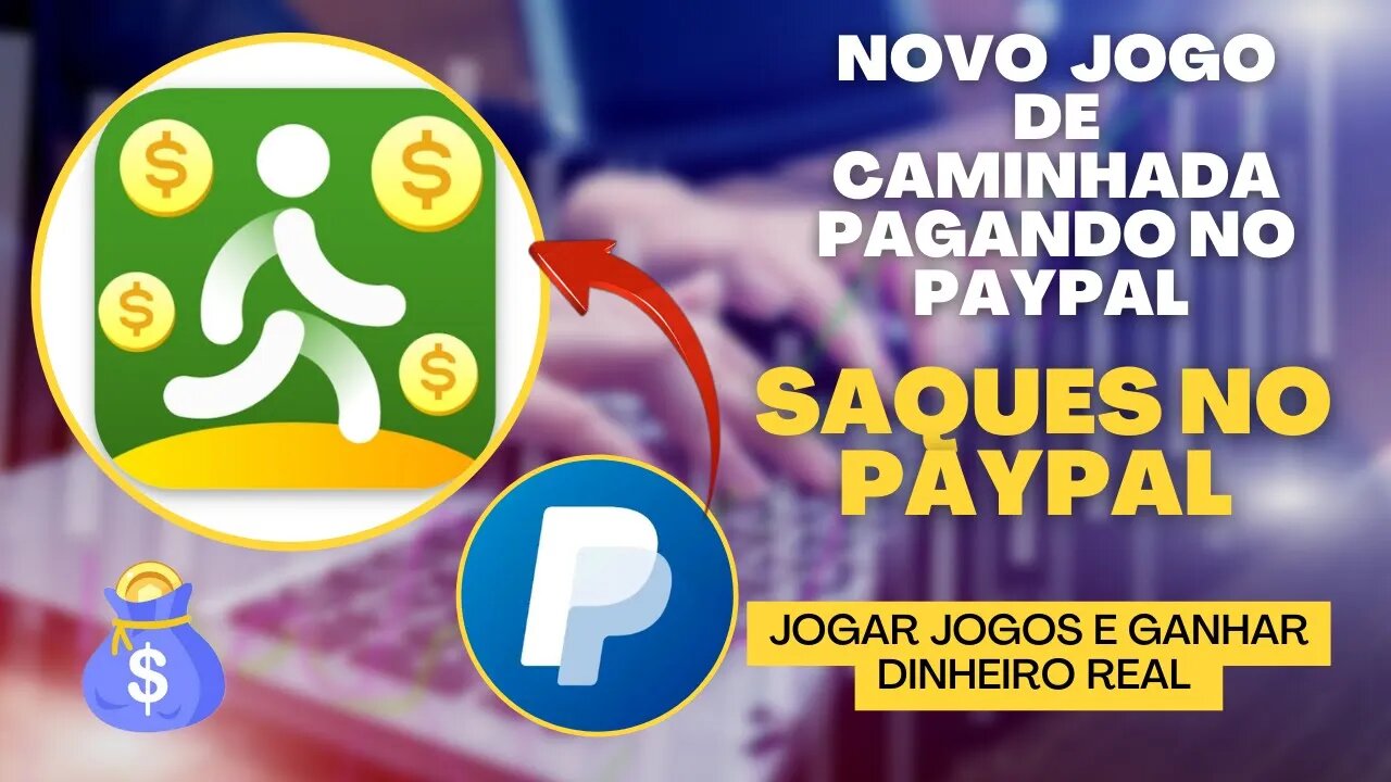 Aplicação pagando para você caminhar. Saque mínimo USD 1,00 no Paypal.