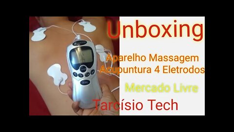 MASSAGEADOR DIGITAL COM CHOQUE ELÉTRICO TENS - Mercado Livre