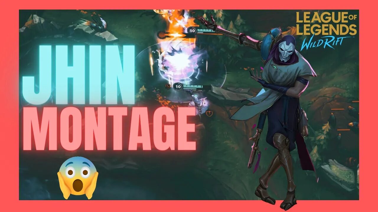 Crazy Wild Rift Edit | Montage | Jhin Gameplay