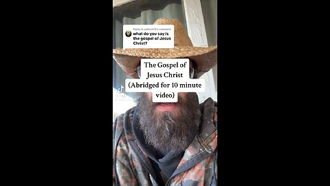 Gospel of JESUS CHRIST simplified