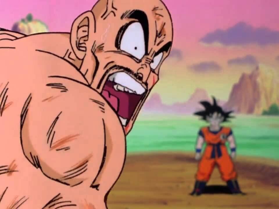 Goku vs Nappa REMASTERED