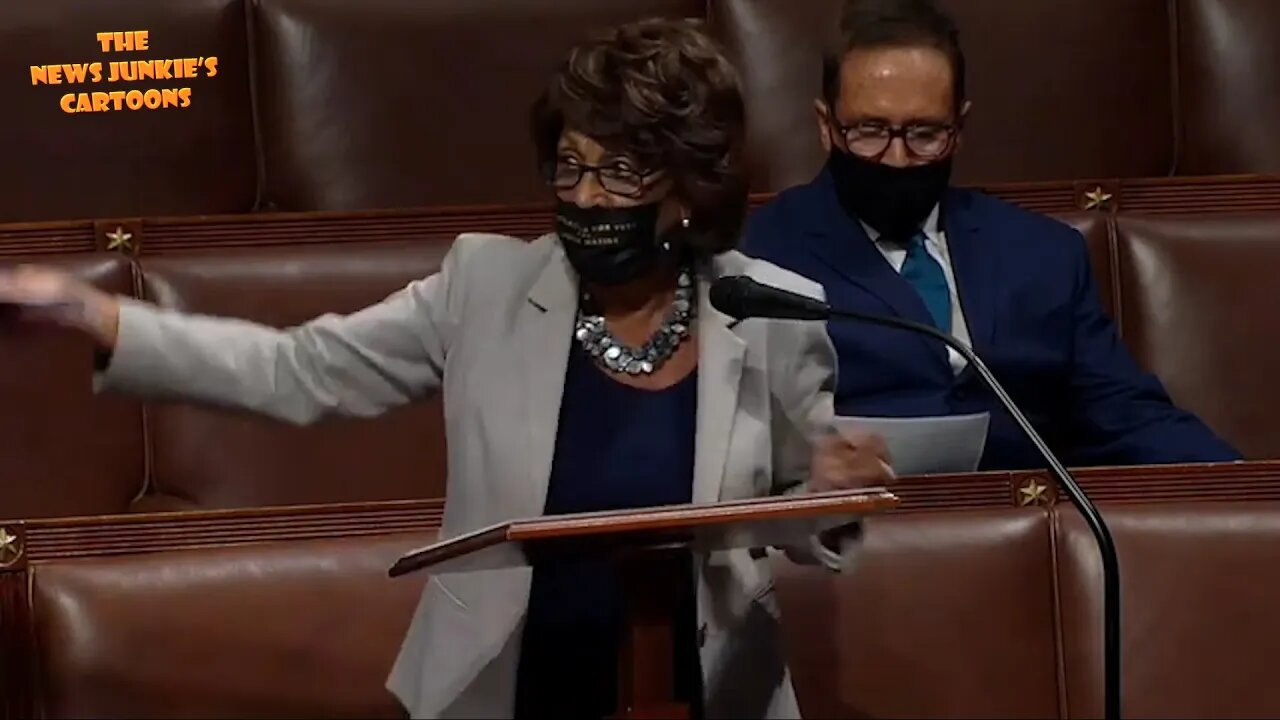 Maxine Waters thanks God for president Biden.