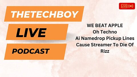 This Week In TheTechBoy Podcast 9/23/23 We Beat Apple!!!