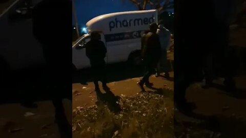 SA Riots ( Stole a Pharmed van , got caught )