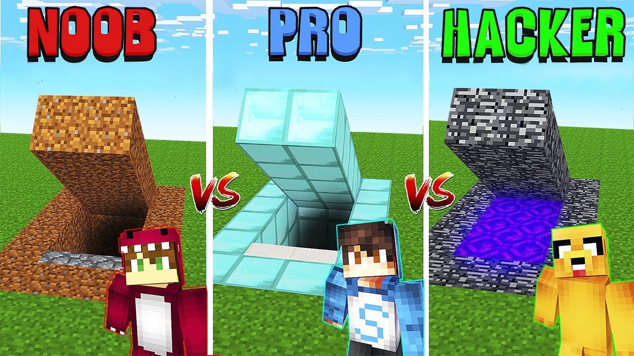 ¡PASAMOS de BUNKER NOOB a BUNKER PRO! 😂🚫 ¿SOBREVIVIREMOS AL APOCALIPSIS de MINECRAFT!