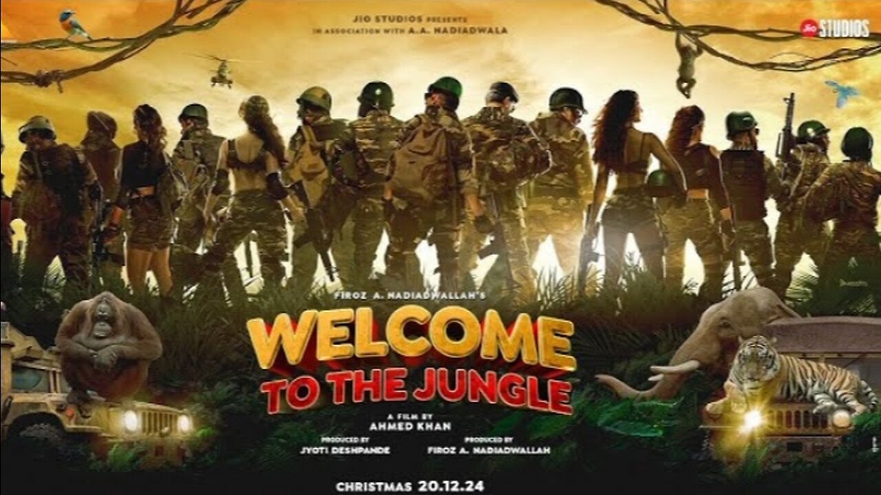 Welcome To The Jungle (Welcome 3) - Official Announcement | Releasing Christmas - 20th December 2024