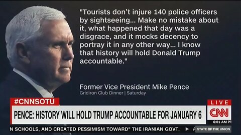 Pence Attacks Trump Over January 6