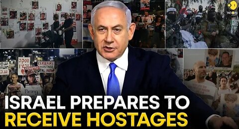 Israel-Hamas War: Israeli army releases video of preparations ahead of receiving hostages