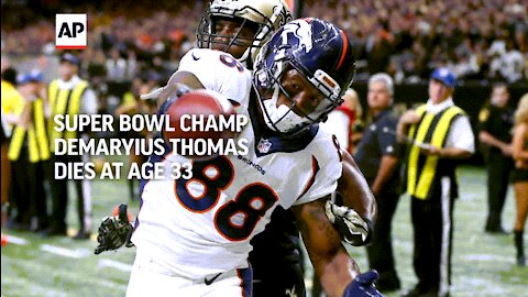 Fmr. Broncos receiver D.Thomas found dead at 33 as the result of "a medical issue"