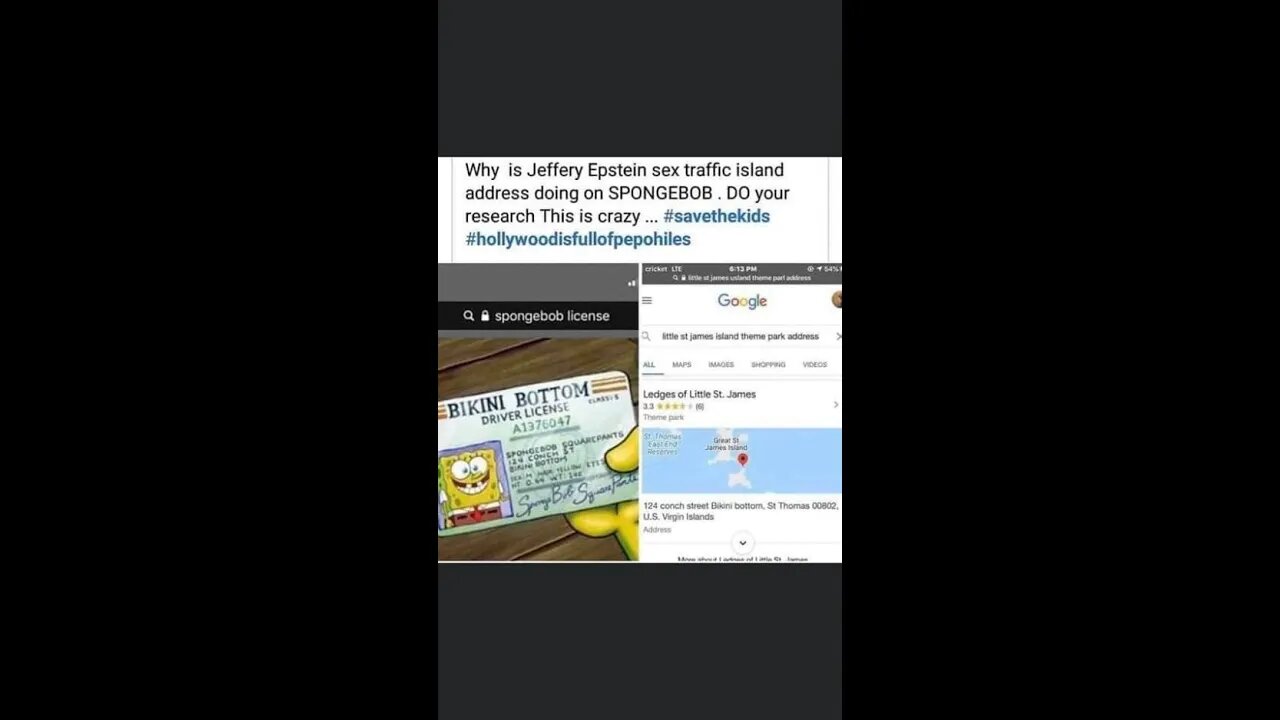 Spongebob and Epstein??