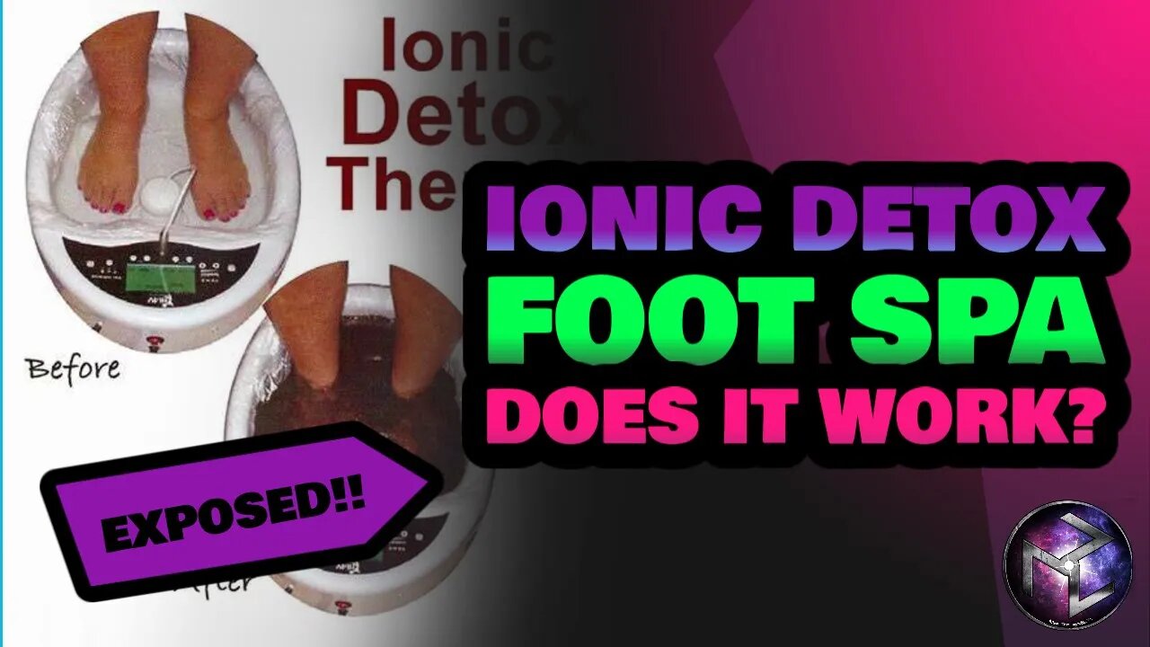 Ionic Detox Foot Spa - Does it really detox my body? Find out as I use it without feet - BUSTED!!
