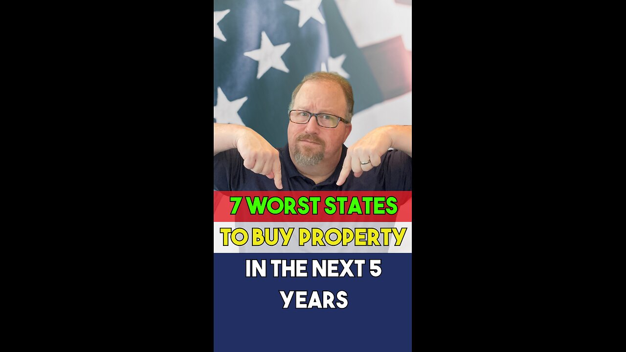🚨 EXPOSED: The 7 Worst States to Buy Property in the Next 5 Years | Real Estate Market Analysis
