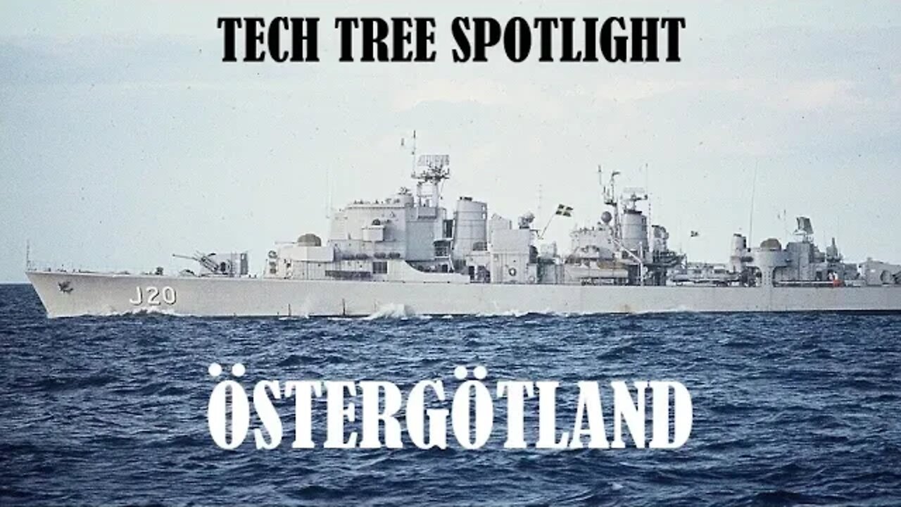 World of Warships Legends Tech Tree Spotlight: Ostergotland