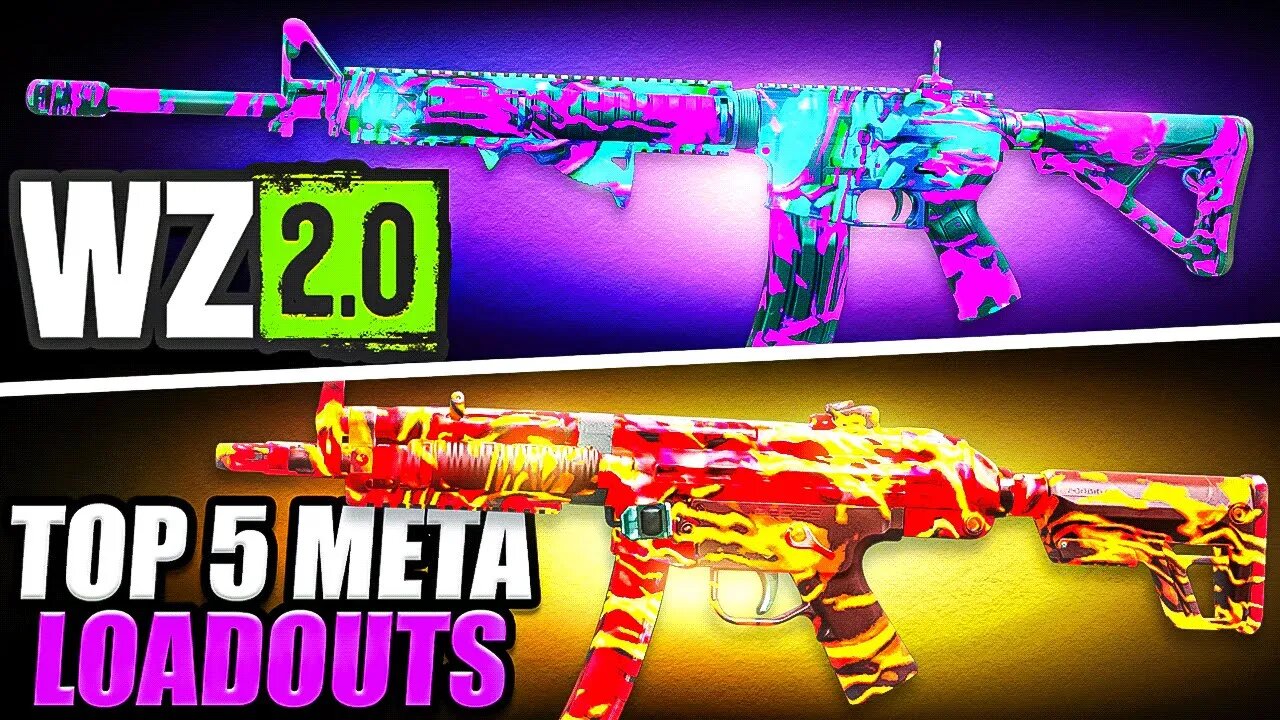 TOP 5 META LOADOUTS in WARZONE 2 SEASON 6! (Warzone Best Loadouts)