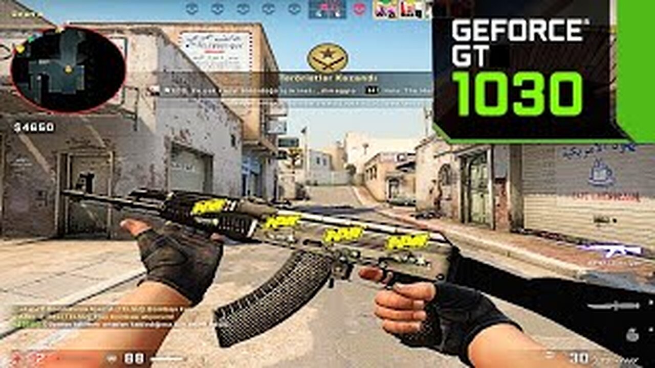 GT 1030 - CSGO Gameplay