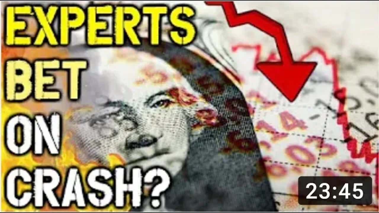 Experts Bet BILLIONS On Stock Market CRASH Something BIG Is Happening!