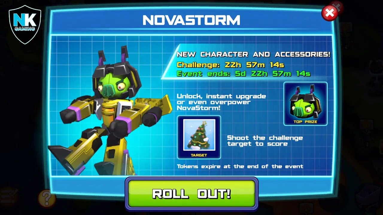 Angry Birds Transformers 2.0 - Novastorm - Day 1 - Featuring Novastorm