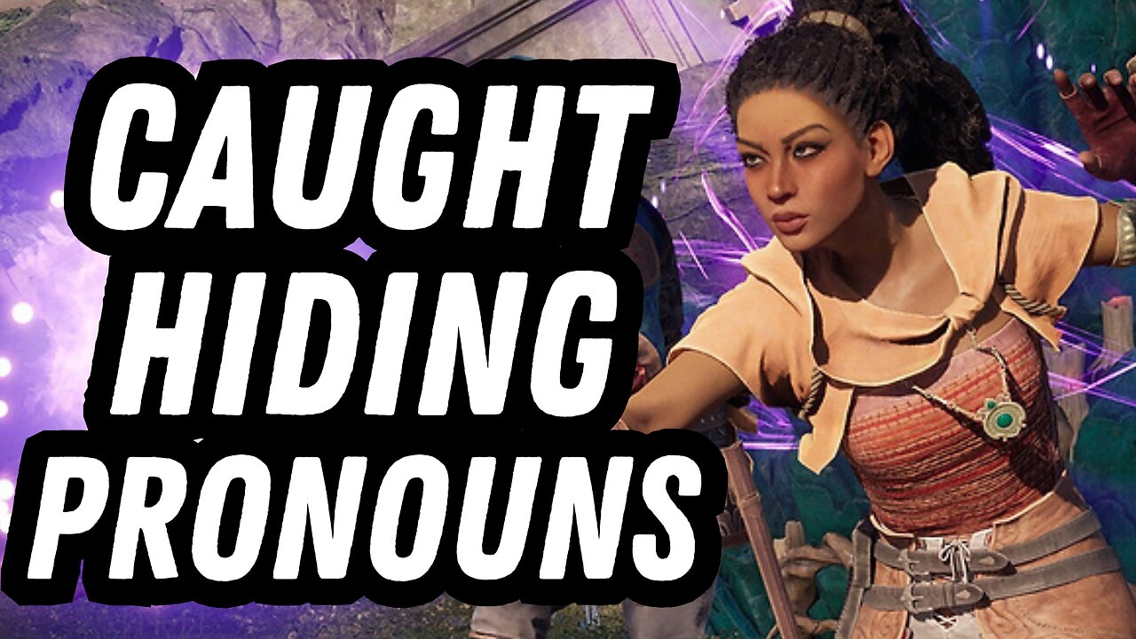 Avowed CAUGHT Pushing Pronouns! Gamers OUTRAGED!