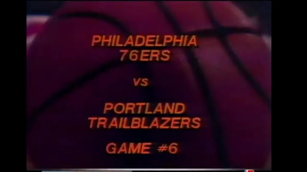 1977-06-05 NBA Championship Series Game 6 Philadelphia 76ers vs Portland Trailblazers