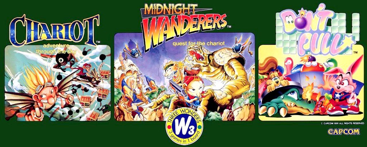 3 WONDERS [Capcom, 1991]