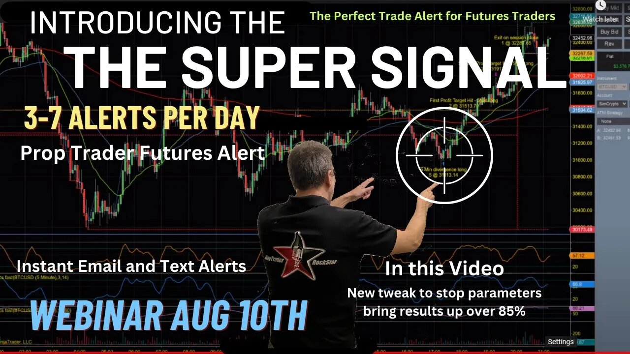 The best trade signal for Prop Trading and Futures Plus a special tweak for 85% success and webinar