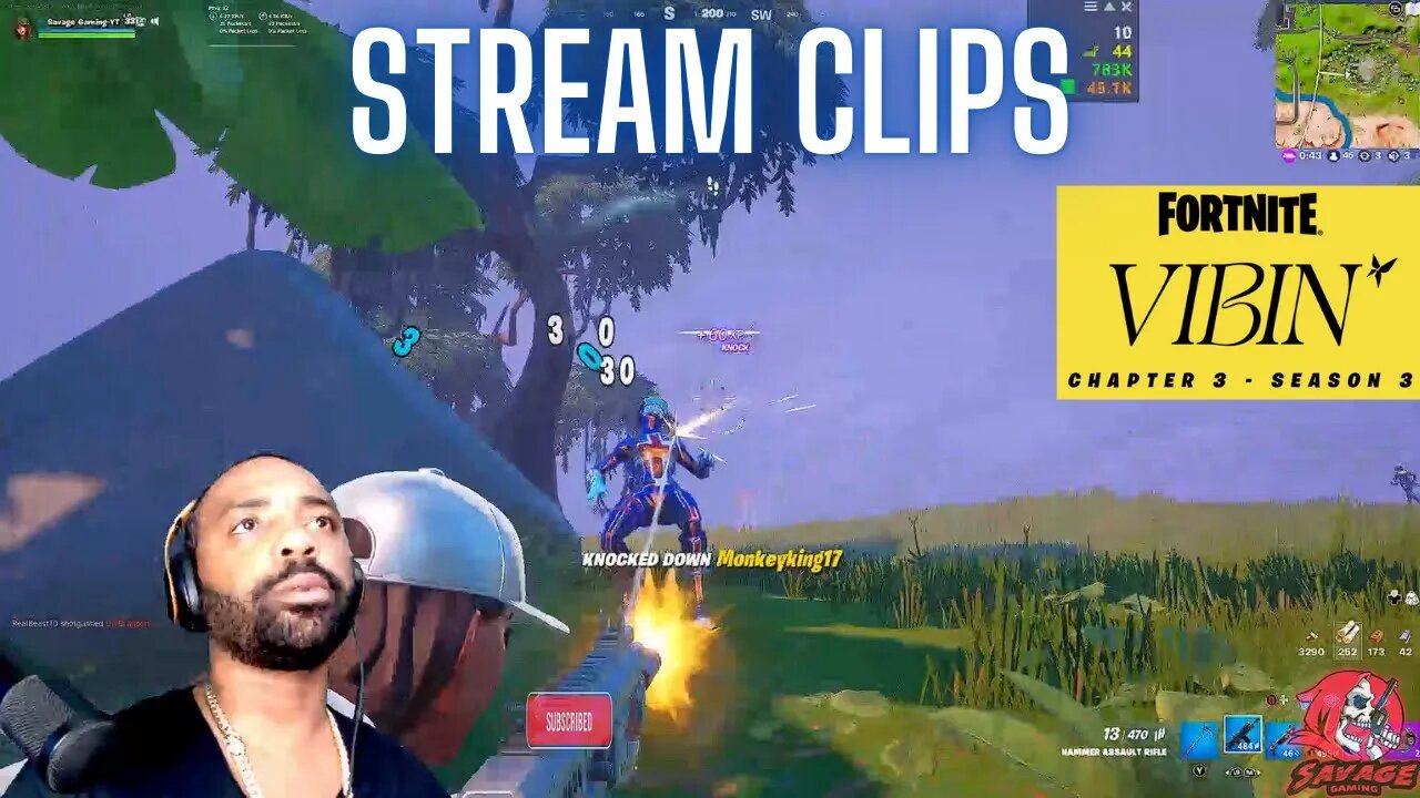 FORTNITE [LIVE] STREAM CLIPS CHAPTER 3 SEASON 3